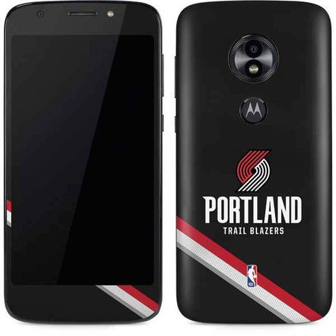 NBA Portland Trail Blazers Away Jersey Moto E5 Play Skin